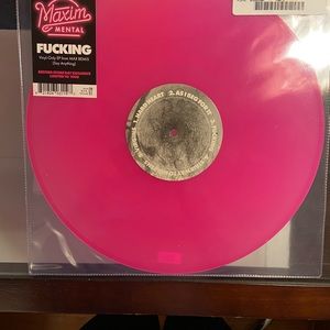 Maxim Mental Fucking Vinyl Hot Pink